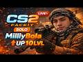 CS2 FACEIT | 10 LVL UP MILLIYBOLA | LIVE STREAM | GAAAZ