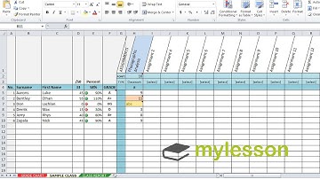 Excel Grade-book & Feedback For Students