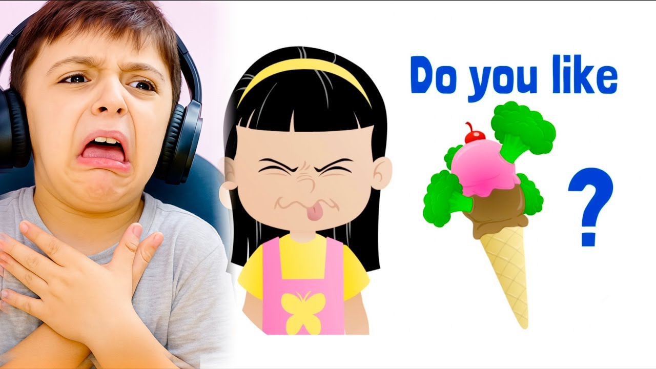 My 5-Year-Old Reacts to ‘Do You Like Broccoli Ice Cream?’ 🥦🍦 👎