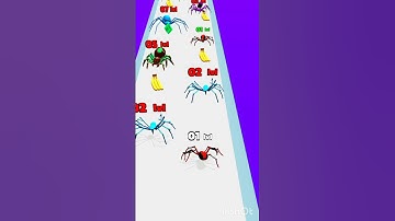 spider run 3D Satisfying gameplay Android IOS