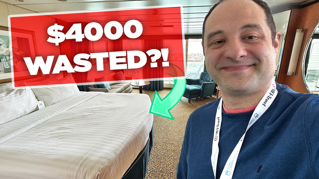 I spent $1200 extra to stay in this "SUITE" for 7 days