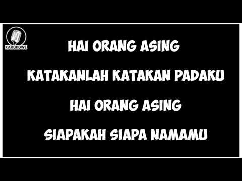LUSIANA SAFARA - ORANG ASING | HJ.RHOMA IRAMA | KARAOKE | LYRICS