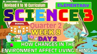 Science 3 Term 2 Week 6 Session 2 |How Changes in the Environment Affect Living Things| Revised K-10