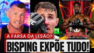 🚨UFC ESCONDEU? Bisping EXPÕE mentira de Tom Aspinall? E+