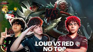 LOUD XYNO e LOUD KAZE vs RED ZYNTS, O TOP FICOU PEQUENO NESSE DUELO - TREINO CBLOL