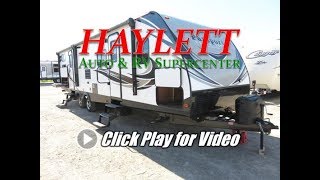 (Sold) HaylettRV - 2018 Passport 3220BH Grand Touring Ultralite Bunkhouse Bath Entry Outside Kitchen