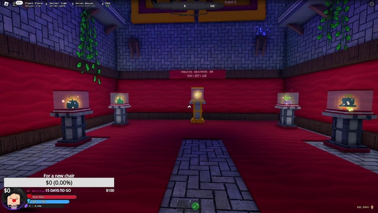 Pixel Piece (Fruit Stock)