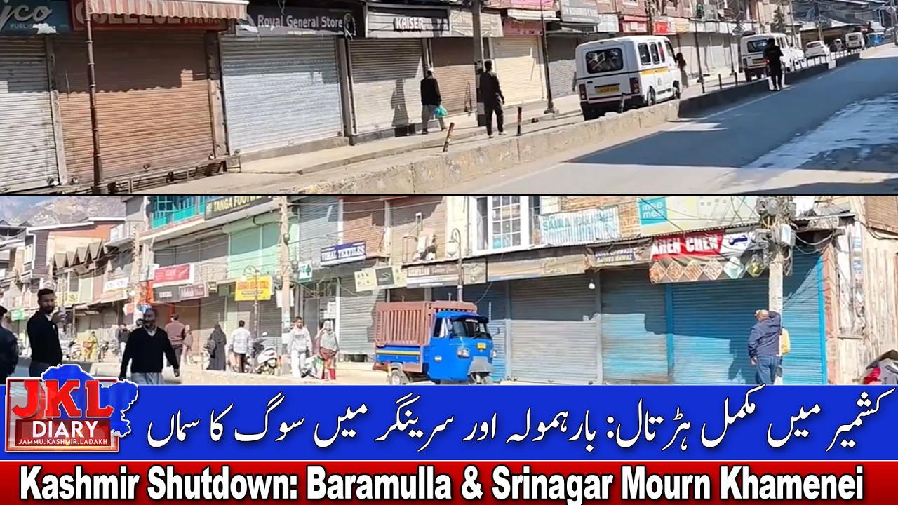 Massive Protests Over Ayatollah Khamenei’s Martyrdom | Security High Alert in Kashmir | JKL DAIRY