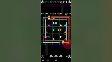 How To Solve Flow Free Courtyard Spin Level 136 13x13 Hard Board Walk Through Solution Walkthrough