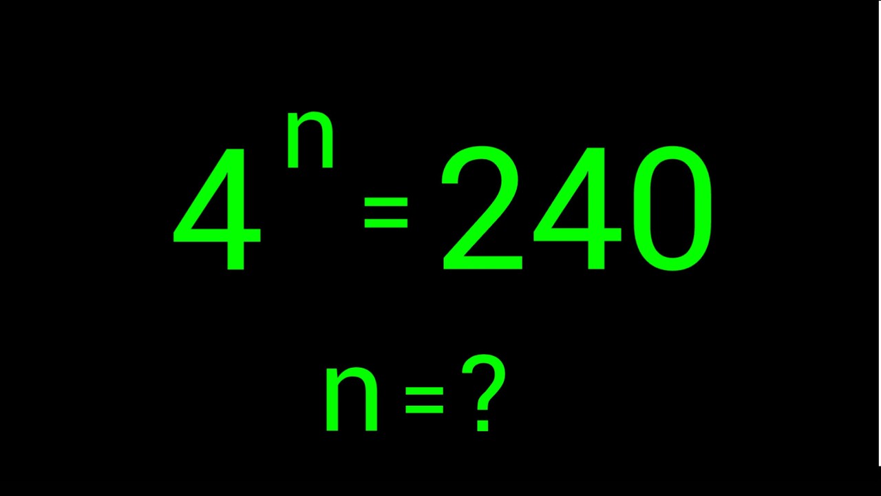 Solving Exponential Equations Using Logarithms