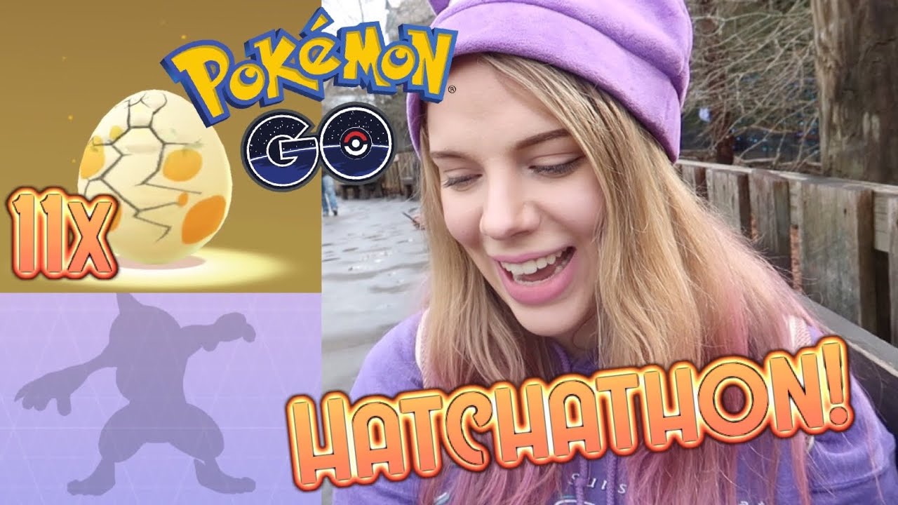 HATCHING 11x 5KM EGGS IN POKEMON GO HATCHATHON EVENT! Dollywood Winter Vlog!