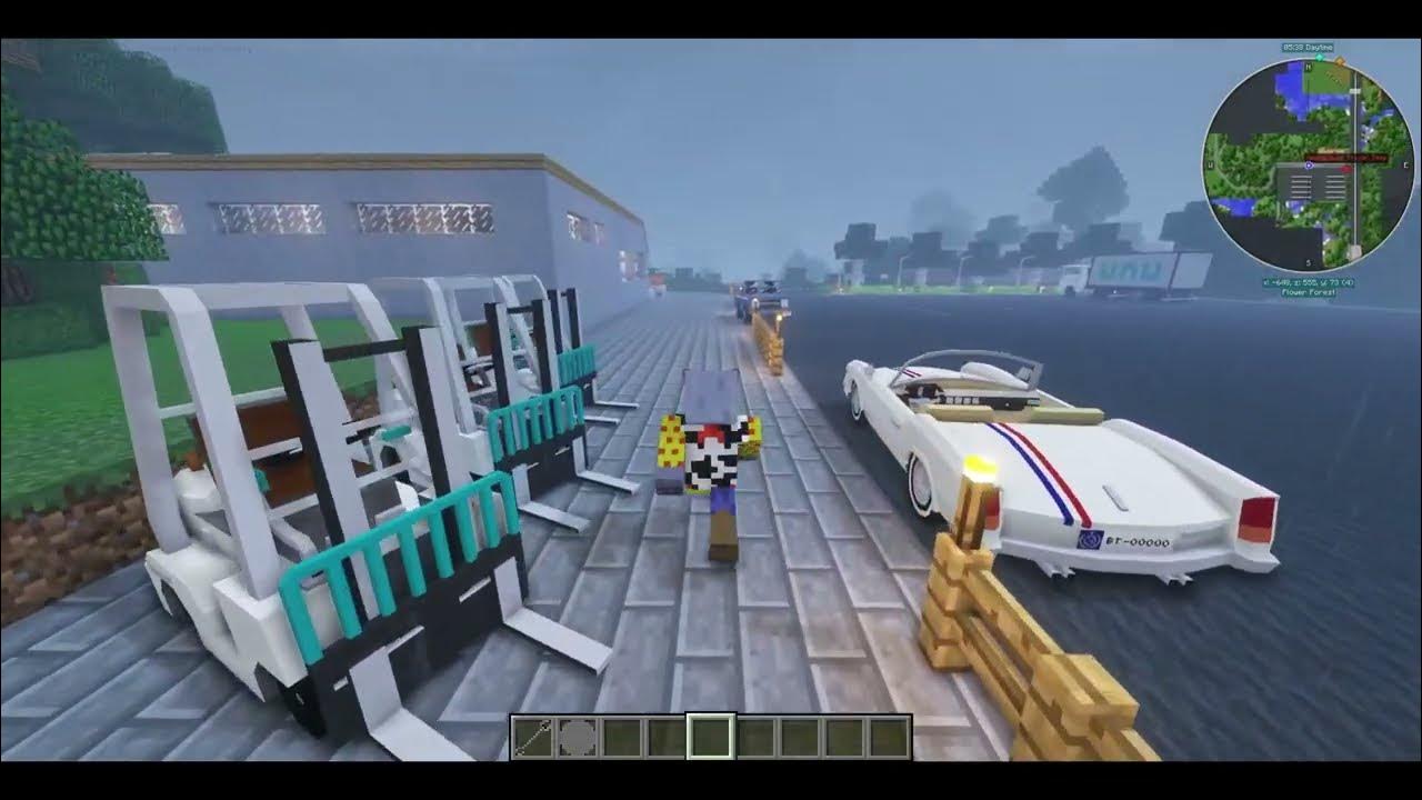 Minecraft immersive vehicles world tour youtube