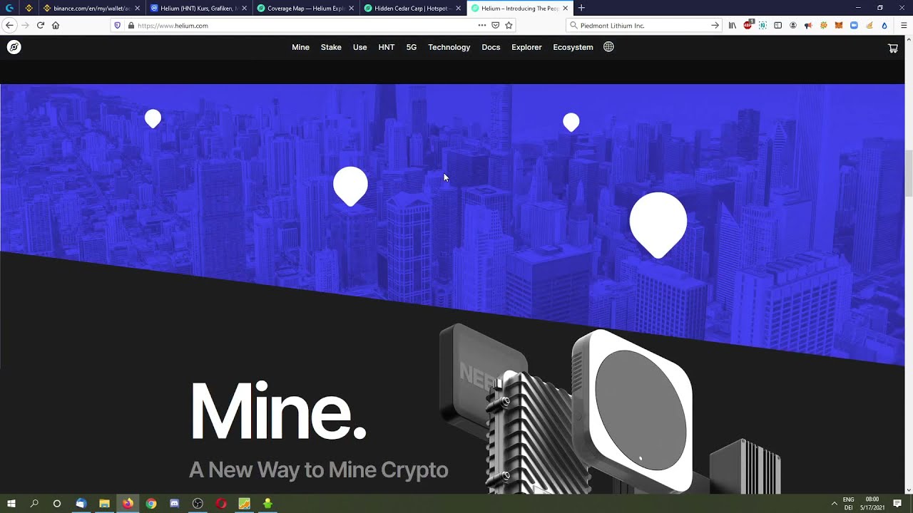 Lohnt es sich noch in das Helium Mining einzusteigen? - YouTube