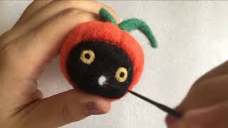 万聖節の黒い猫