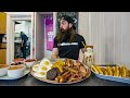 "YOU WON'T EAT THAT IN 15 MINUTES" CRU'S UNBEATEN FRY UP CHALLENGE...DINERS STUNNED | BeardMeatsFood