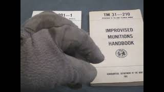 Militia Field Gear- TM 31-201-1 And TM 31-210 For Engineers Reference