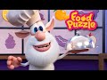 Booba 🍔 Food Puzzle: All Season 2 Episodes Compilation 🍴 Funny cartoons for kids - Booba ToonsTV