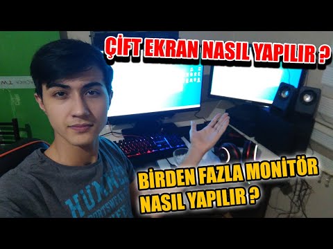 Video: İkinci Bir Bilgisayar Monitör Olarak Nasıl Kullanılır