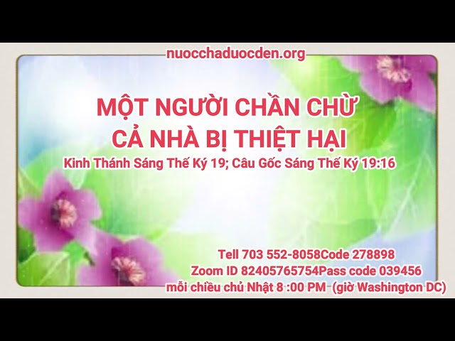 MỘT NGƯỜI CHẦN CHỪ CẢ NHÀ BỊ THIỆT HẠI