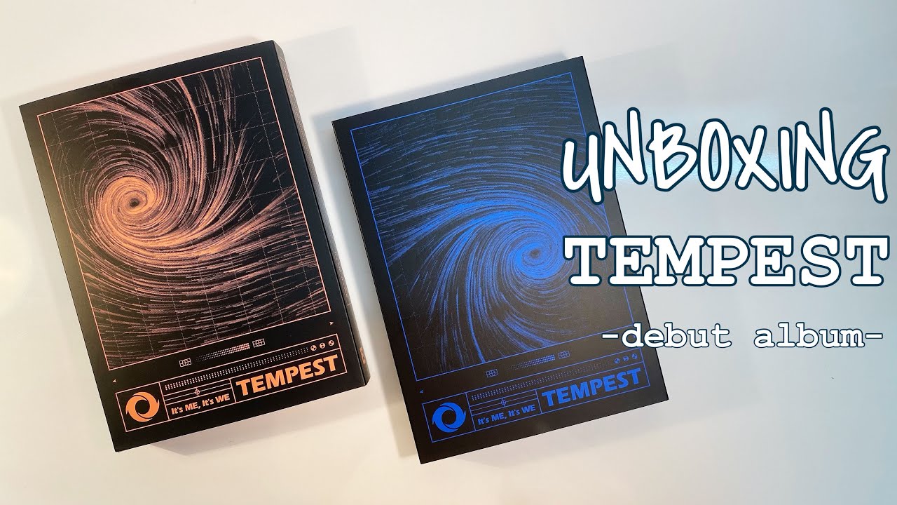 UNBOXING TEMPEST'S DEBUT ALBUM | Mini Album - it's ME, it's WE