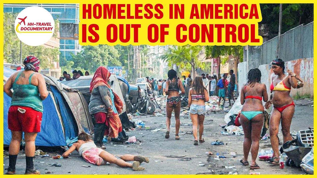Shadows of the City: A Journey Through America's Homeless Hotspots - Travel Documentary