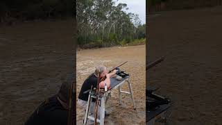 1St Time Firing Of My Pedersoli .45 Flintlock Dixie.