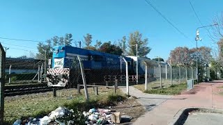 Toma 2. GR12 A625 con el Tren Solidario N°57 a Rio Tercero (Cordoba) pasando por Pacheco. 19/06/2025