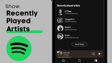 How To Show and Hide Recently Played Artists on Spotify Profile