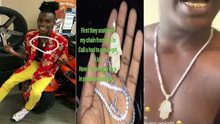 YNW MELLY GETS CHAIN SNATCHED