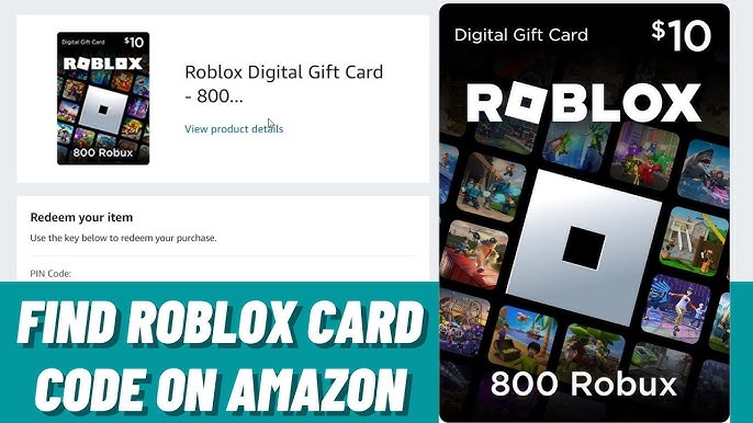  Roblox Digital Gift Code for 800 Robux [Redeem Worldwide -  Includes Exclusive Virtual Item] [Online Game Code] : Everything Else