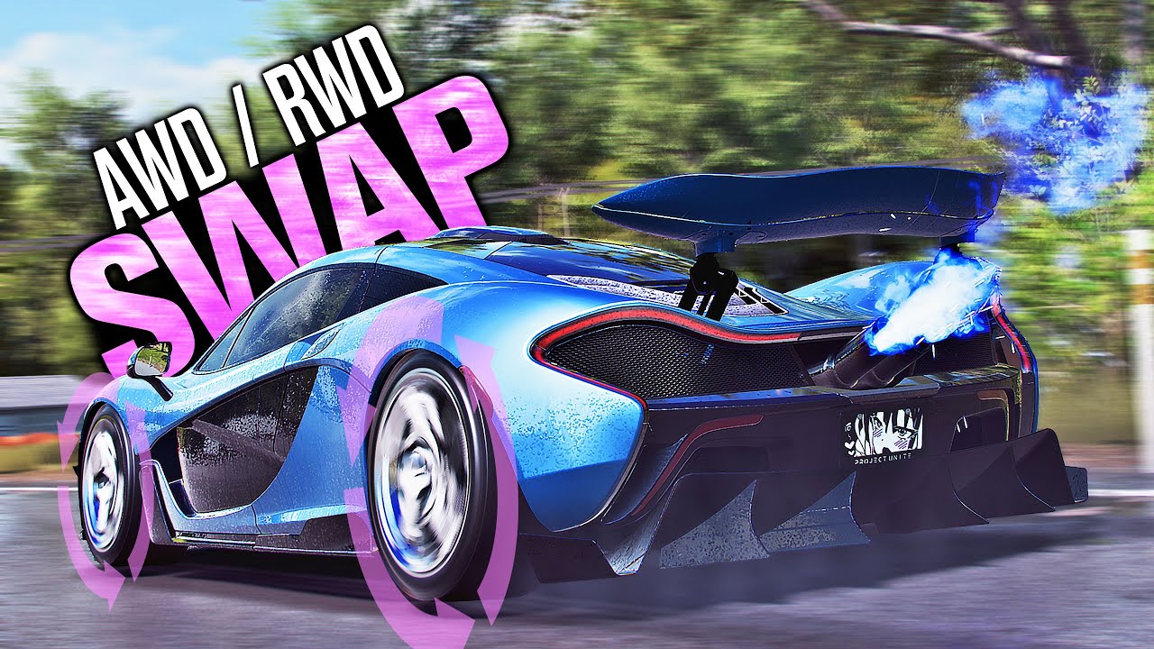 Need for Speed HEAT Mod All Wheel Drive SWAP CARS! (McLaren P1 AWD