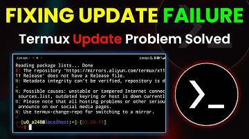 Fixing Termux Update Error: Simple Solution! | By Technolex