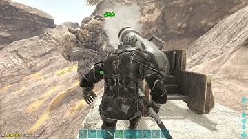 How to SOLO tame a rock elemental in ark survival evolved