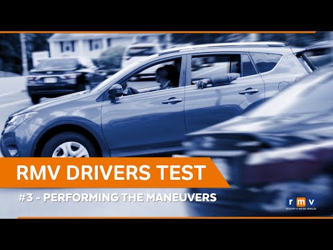 RMV Drivers Test - Maneuvers