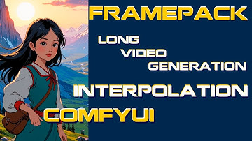FramePack - generating long videos / Interpolation / Launching in ComfyUI and Gradio