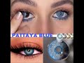 Best selling lensespattaya blue  coloredcontacts esoeye contactlenses dailymakeup