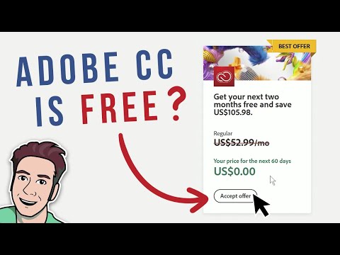 How to Get Adobe Creative Cloud for FREE for 2 Months! - How to Get Adobe Creative Cloud for FREE for 2 Months!