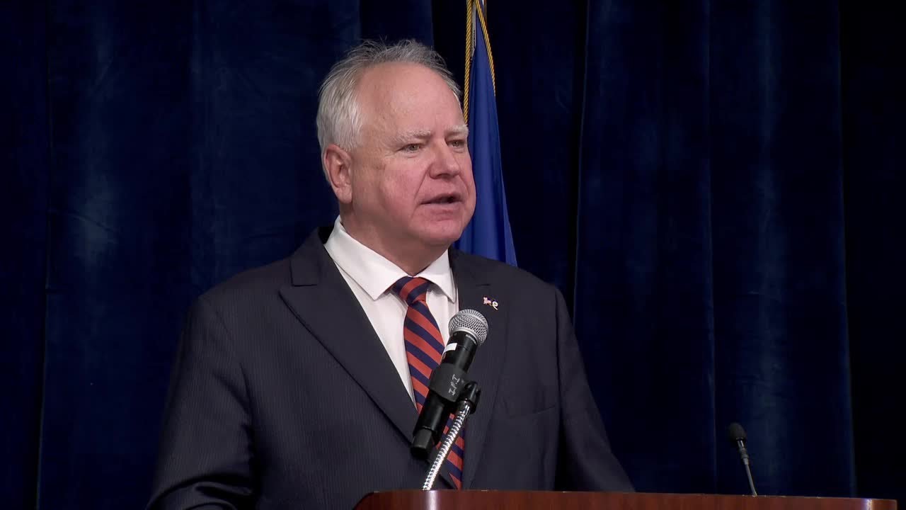 gov-walz-on-rebate-checks-for-minnesota-families-youtube