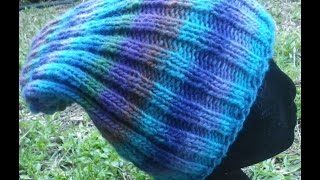 How to knit a beanie hat | how many stitches to knit a beanie explained | How to knit a hat