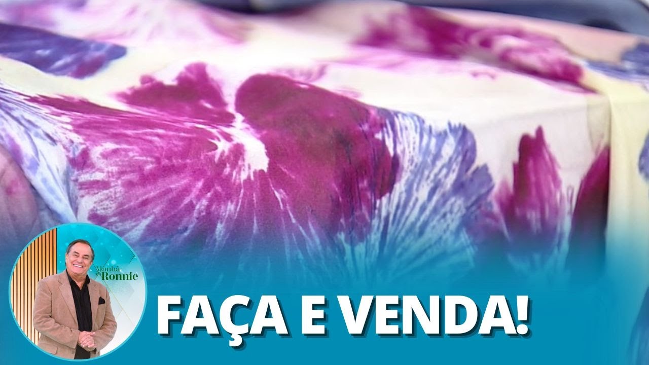 Artesanato: Aprenda a fazer lenços floridos com saco plástico