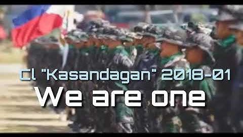 We are one (Kasandagan class 2018-01) Class song