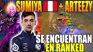 SUMIYA PERUANO SE ENCUENTRA CON ARTEEZY  EN RANKED - DOTAPARTY