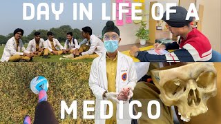 Day In Life Of A Medico | Life Of A MBBS Student | Life in AIIMS | AIIMS Gorakhpur | Harjas Singh