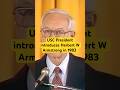 USC President introduces Herbert W. Armstrong in 1983 on professorship in constitutional #law #usc