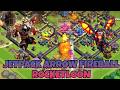Rocket Backpack  + Giant arrow + Fireball rocketloon TH18 - Clash of Clans