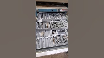 Gridfinity Drillbit Bins #gridfinity #3dprinting #bambulab #organization #machinist #machineshop
