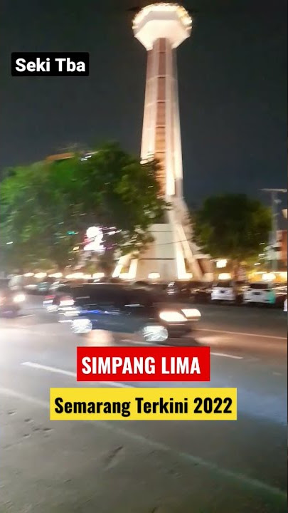 SIMPANG LIMA SEMARANG TERKINI 2022#shorts / Ojo di bandingke