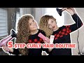 OUR 5 STEP CURLY HAIR ROUTINES FOR THE FALL (super easy)