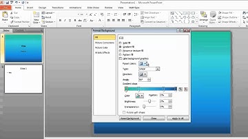 How to Format Slides in Microsoft PowerPoint 2010