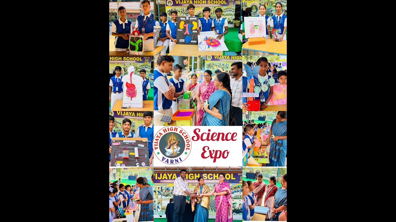 National Science Day Celebration at Vijaya High School Varni | Grand Science Exhibition 2026.